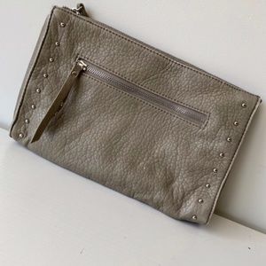 Gray Wristlet